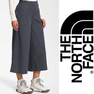 NWT The North Face Women's Standard Wide Leg Pants Vanadis Grey Size 2